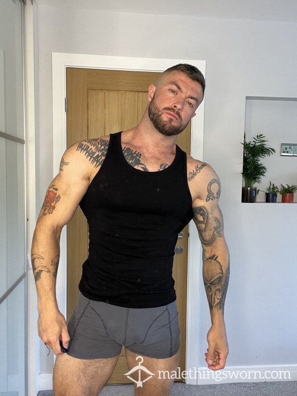 Tight Black Vest