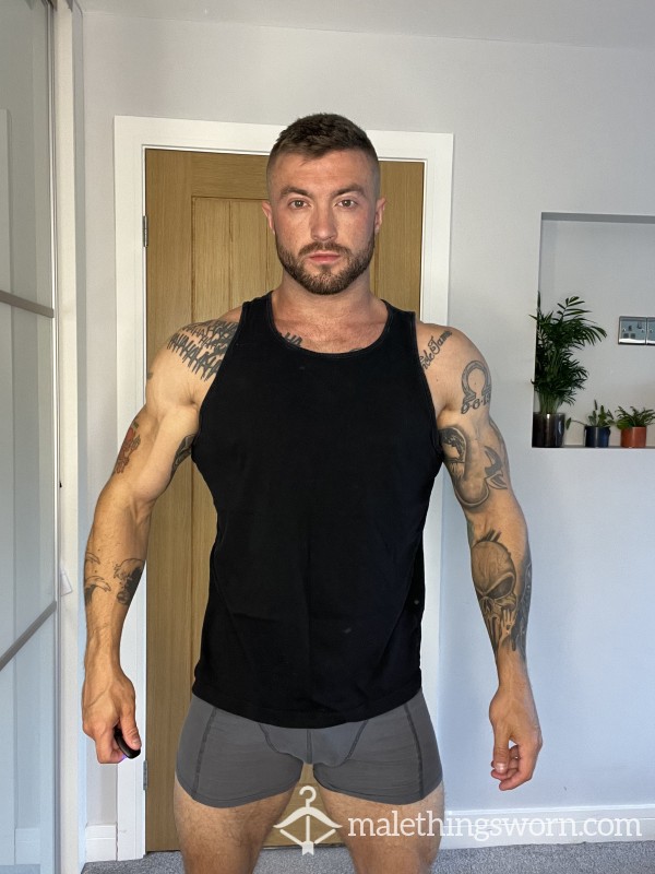Tight Black Vest