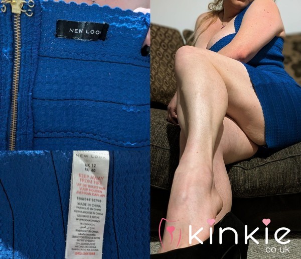 Tight Blue Bodycon Dress