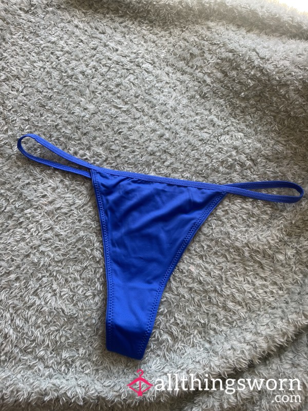 Tight Blue Thong