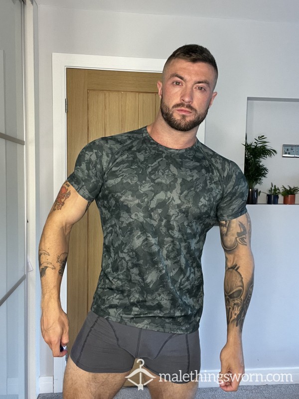 Tight Green Camo Top