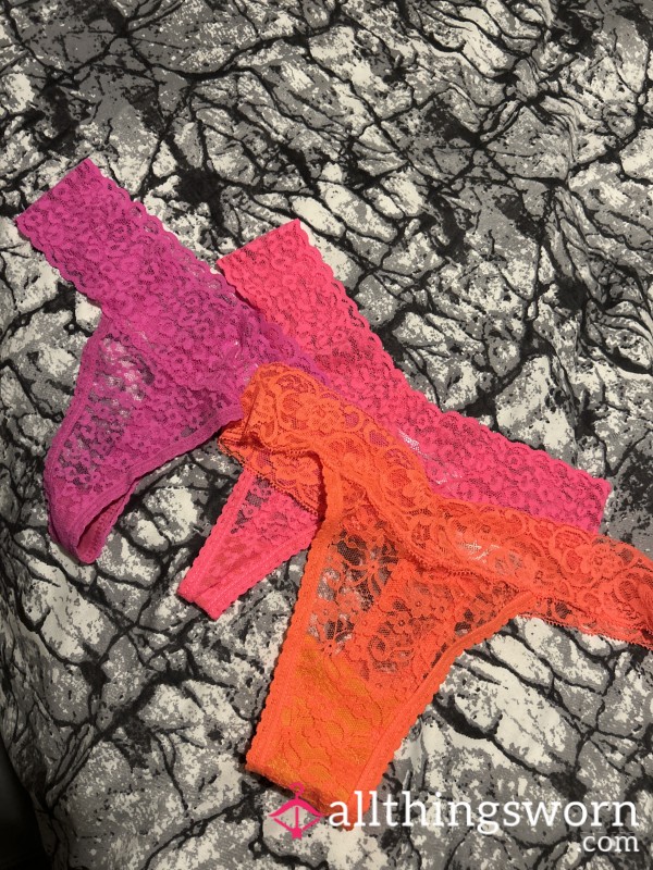 Tight Laced Colourful Thongs