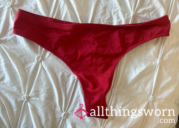 Tight Red Thong Ready For You