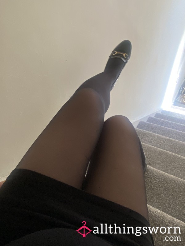 Tights After A 8 Hour Shift