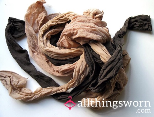 Tights - Brown, Tan, Black