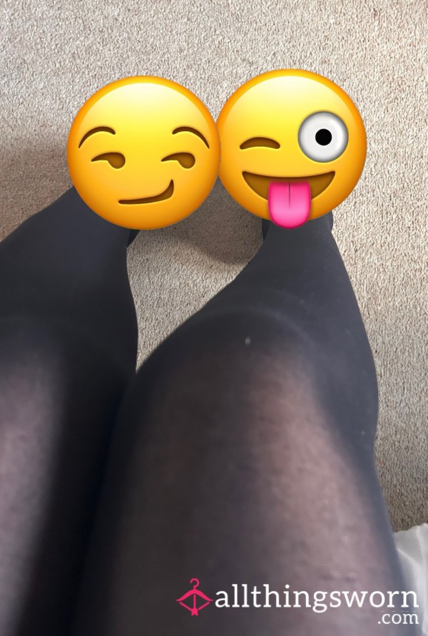 Tights / Pantyhose 😏 Back And Front With Panties