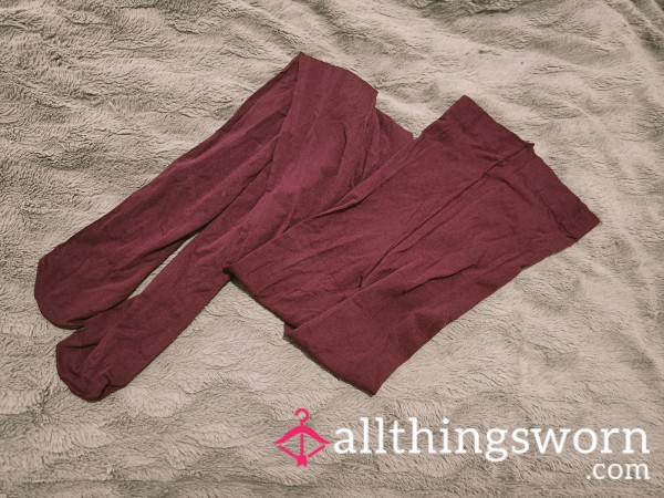 Tights Purple/maroon
