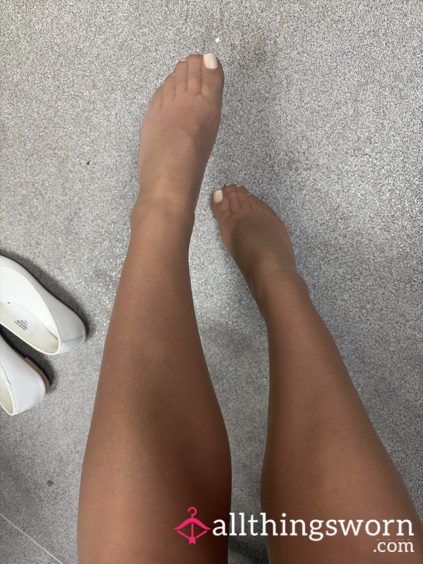 Tights With No Panties Worn For 16 Hours