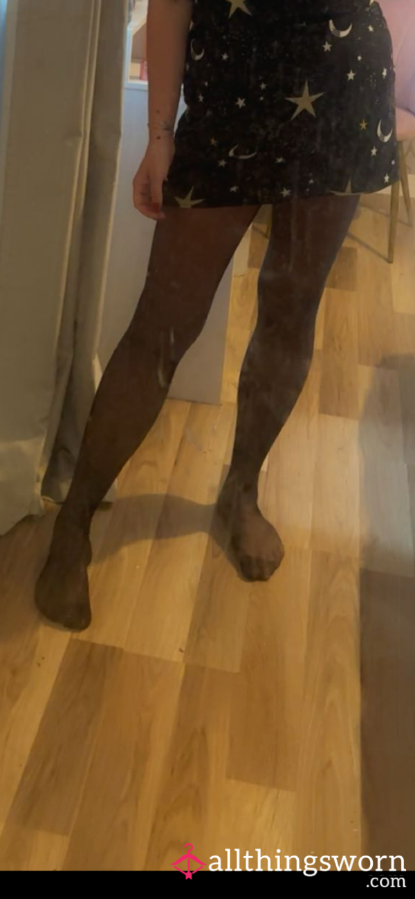 Tights Worn And A Few Rips 😉😈