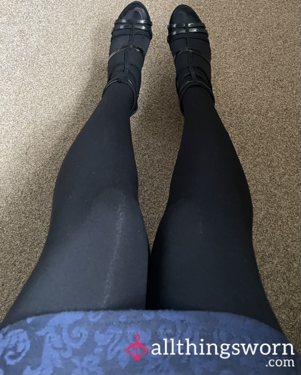 Tights Worn For 2 Days At Work 🥵🌟🩷