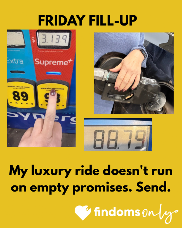 Time For My Friday Fill-up
