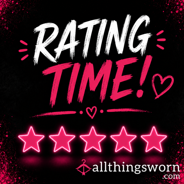 Time To Rate Your Treat⭐️😈