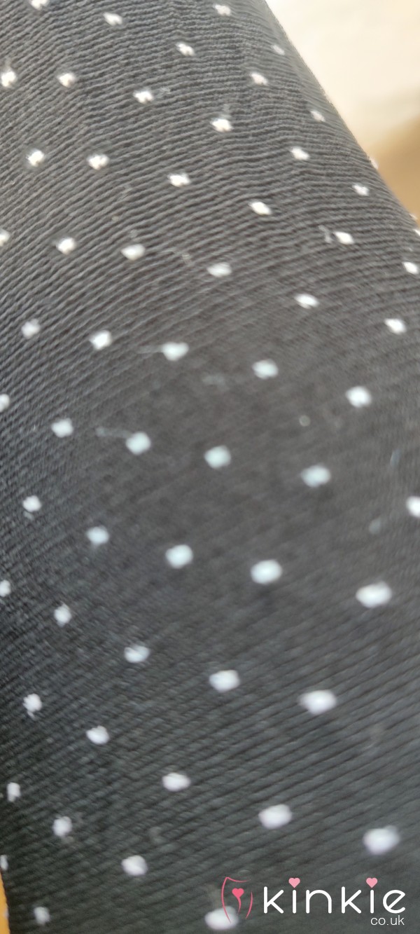 Tina's Naughty Pu**y Scented Pattern Tights.