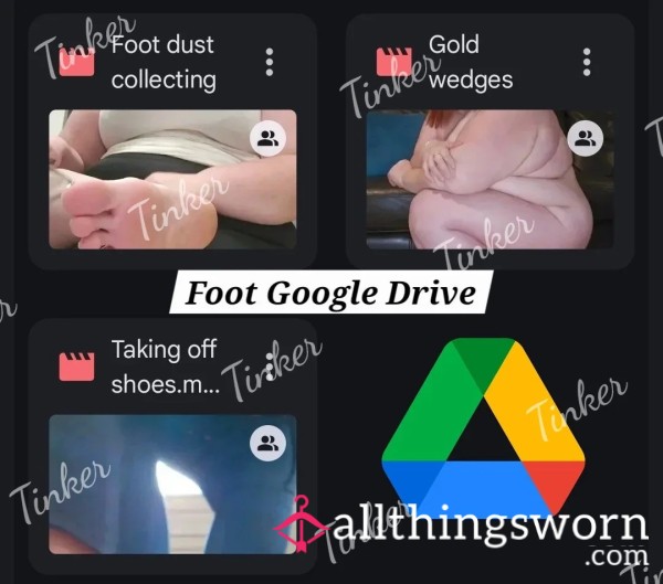 Tinks Foot Fetish Drive - Worth £25!