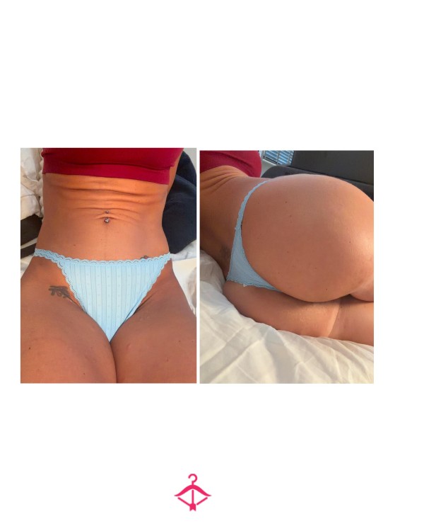 💙 Tiny Baby Blue Thong – Sweet & Seductive ✨
