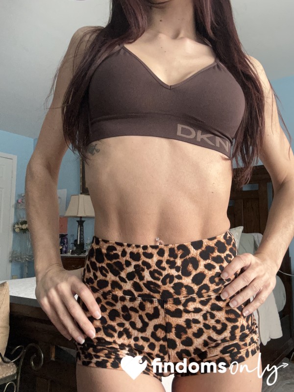 Tiny Leopard Gym Shorts