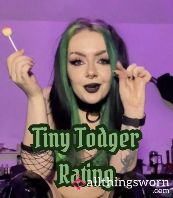 🍤 Tiny Todger Rating 🍤 - Let Me See That Pathetic Little Thing