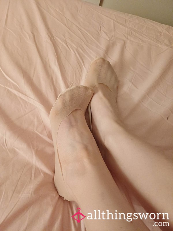 Tiny Transparent Socks With Cotton Soles