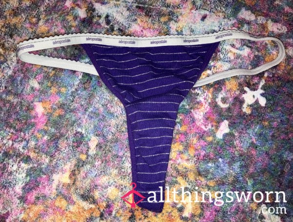 Tiny Vintage Purple Aeropostale G String