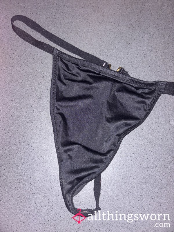 Tiny Well-worn G-string 🖤