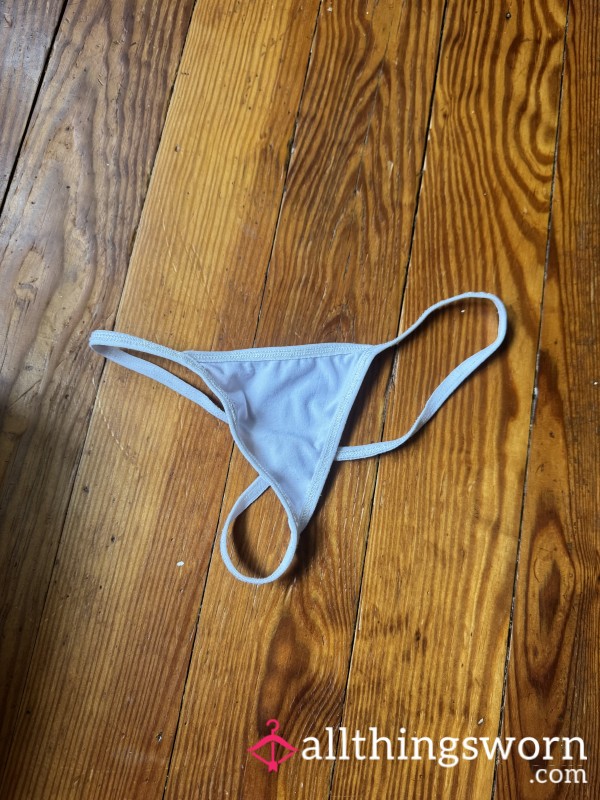 Tiny White G String