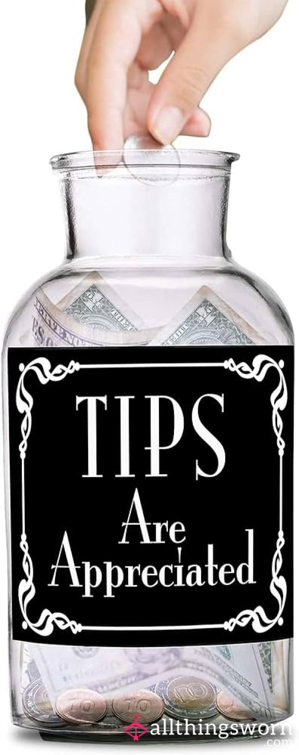 Tip Me Jar 💕💕