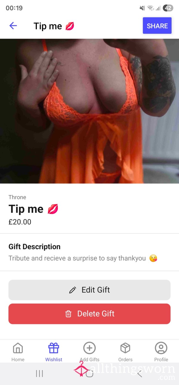 Tip Me £20 Just For Being A Naughty Sauce Pot 😈