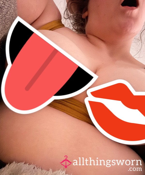 Curious What's Under The Bra?! 3 Pics Of These BBW Titties For ONLY $1 😜