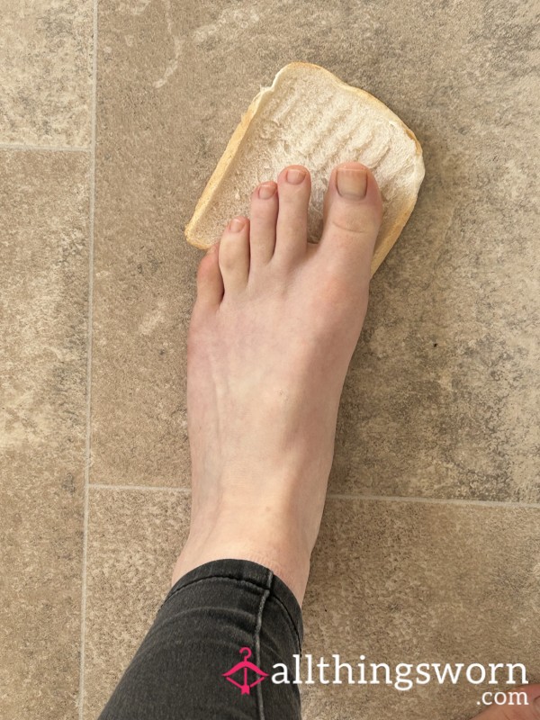 Toast Anyone? | Fetish Food | Feet Toast | Fetish Breakfast