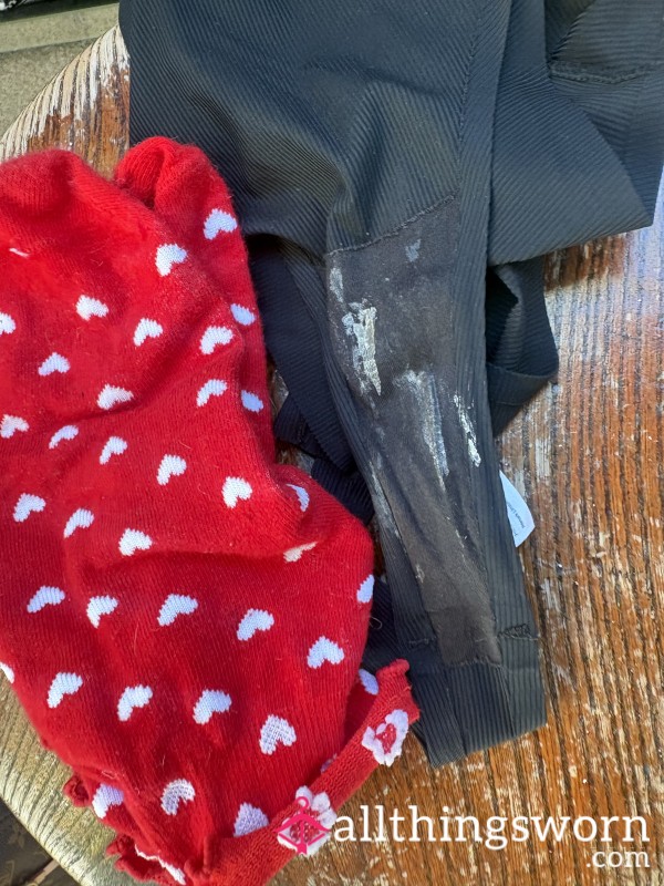Today’s Creamy Panties + 3 Day Socks