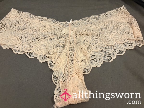 Today’s Peachy Lace