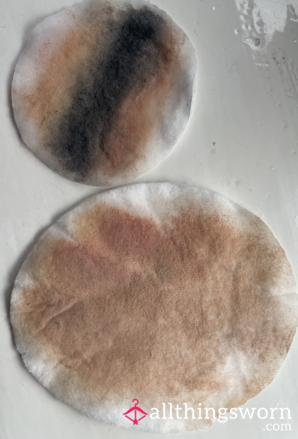 Today’s Used Cotton Pads To Take My Makeup Off After Work 👀🥵🌟