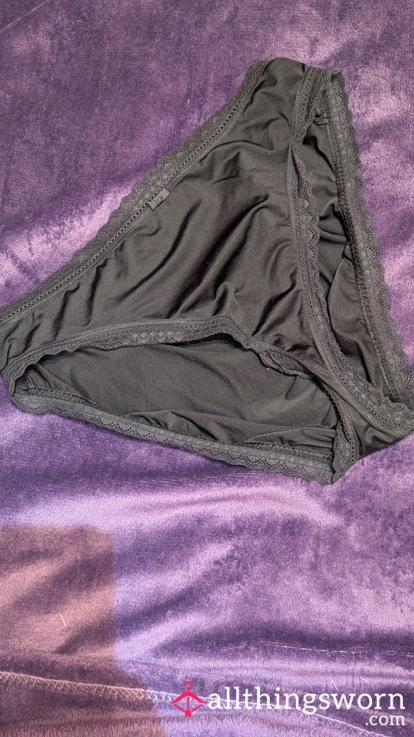 Today's Worn Panties. Full Brief