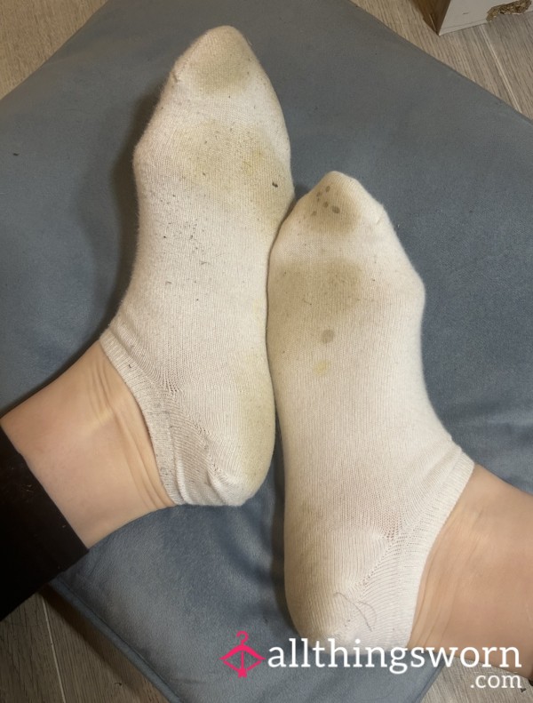 🤍 Yesterday’s Worn Trainer Socks 🤍