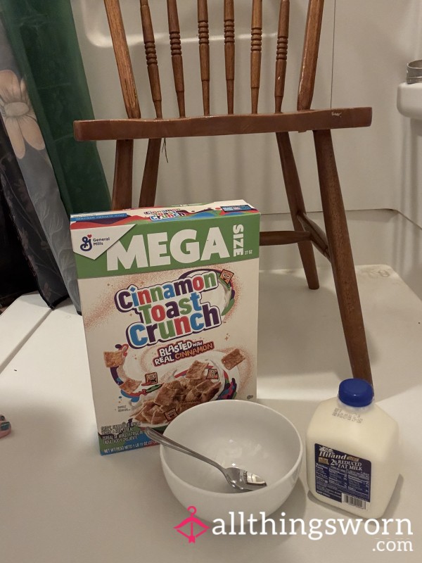 Toes, Cereal And Milk 🥣