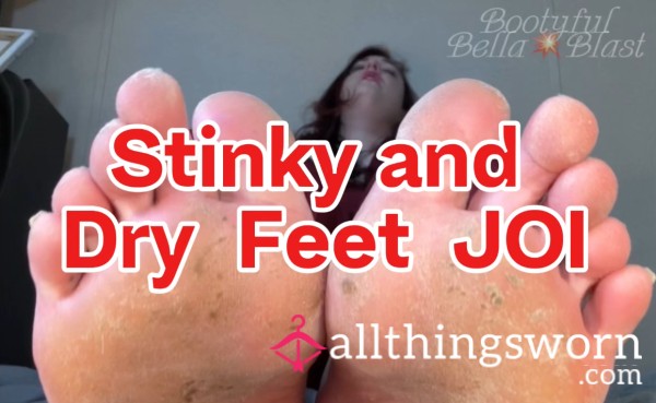 60. Feet | Toe Jam Tease: Big Feet, Stinky Soles & C*m Countdown JOI