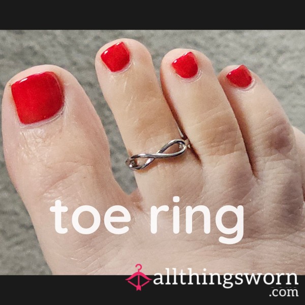Toe Ring... Worn On My S**y Feet!