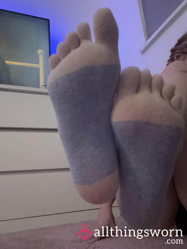 Toe Socks, Cotton Soft Individual Toes Separated🦶🏻