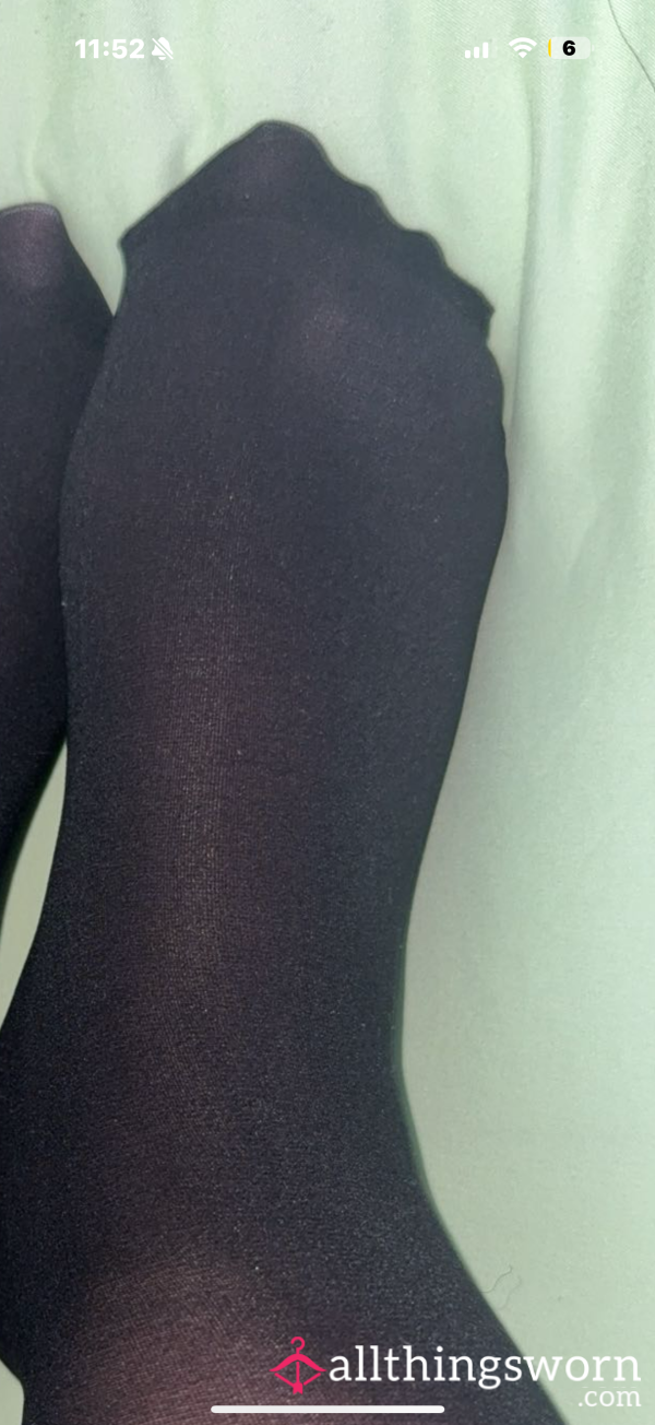 Toe Wiggling In Tights