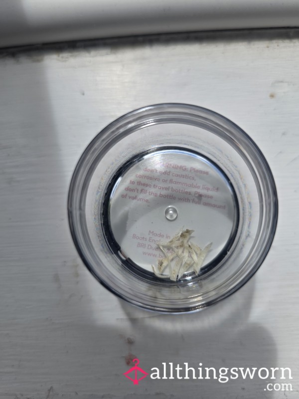Toenail I Clippings: Take Home A Piece Of Me. Fresh From My Bathroom Floor.