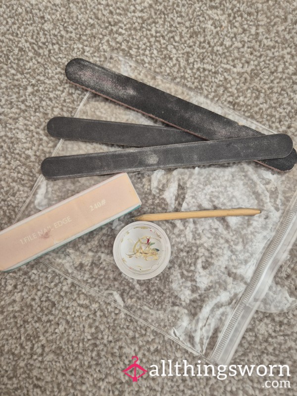 Toenails, Files And Stick