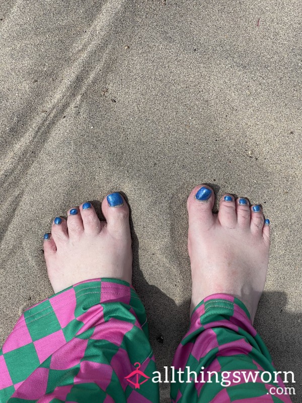 Toes At The Beach
