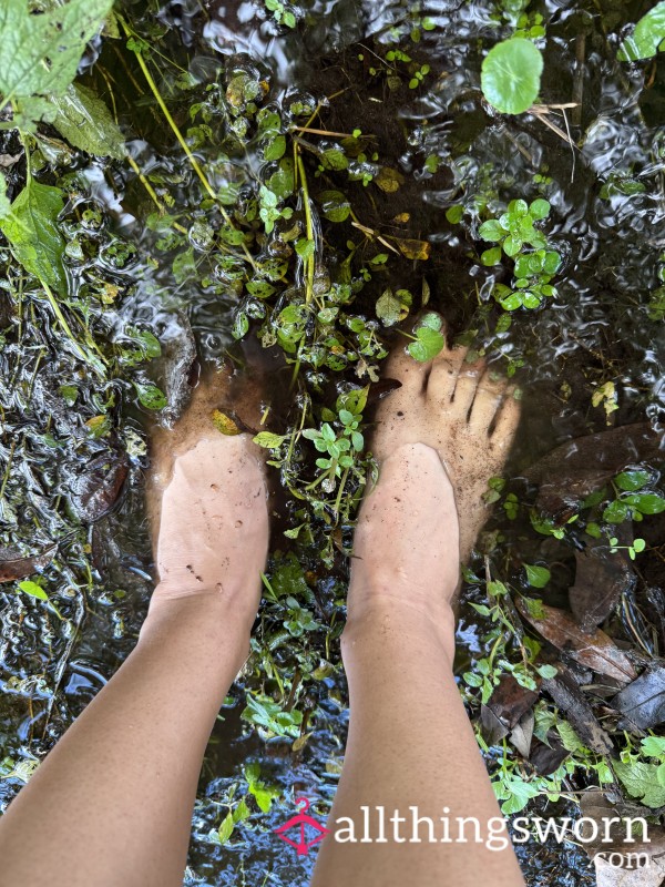 Toes In The Creek 🍃 💦