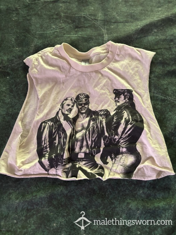 Tom Of Finland Crop Tank Top