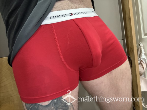 Tommy Hilfiger Red Boxers - 3DW [L]
