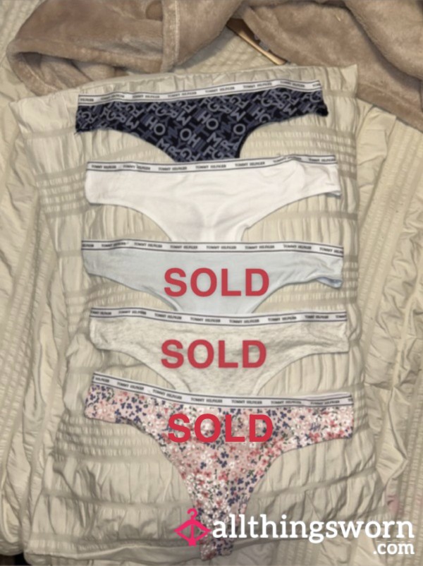 Tommy Hilfiger Thongs (check Images)