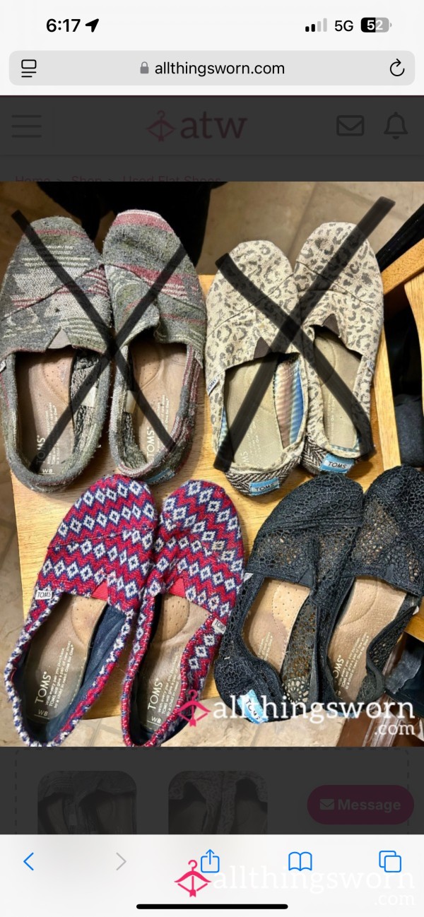 Tom’s (10+ Years Worn)