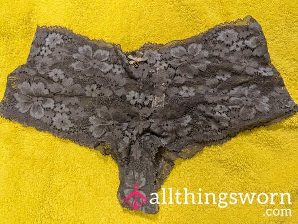 Tonight's Wear - VS Lace Boyshorts