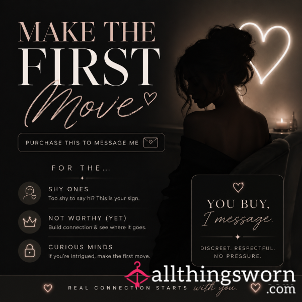 Too Shy To Make The First Move? Let Me😉