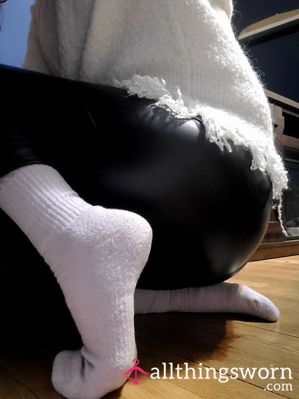 Too Tight Leather Leggings